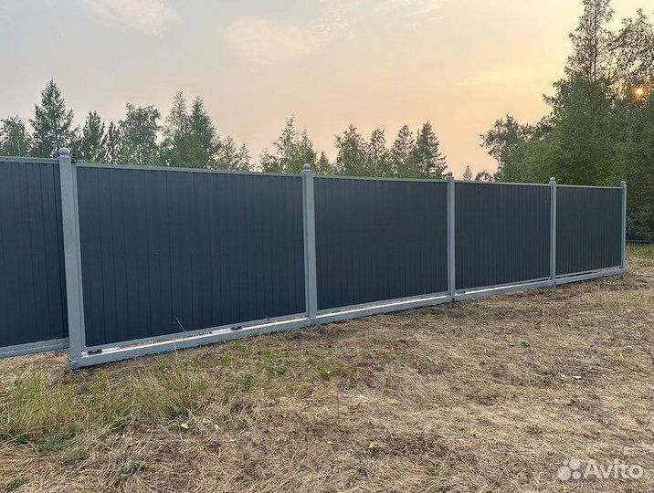 Откатные ворота под ключ