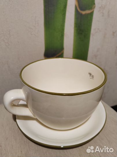 Большой цветочный горшок керамика