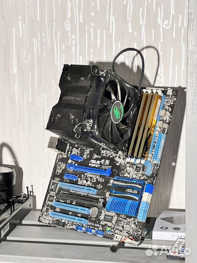 Комплект i7 2600k/asus p8p67/16ram