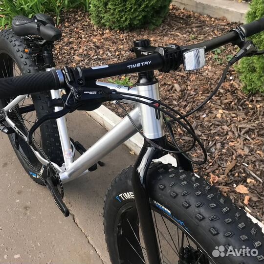 Велосипед Time Try TT288, серебряный