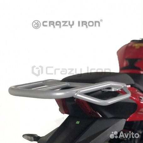 Багажник крепление кофра bajaj dominar