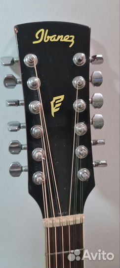 12 струнная гитара Ibanez pf1512-nt