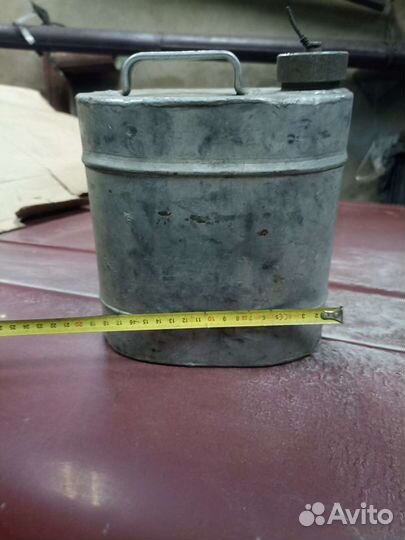 Канистра алюминиевая, фляга, фляжка, ёмкость, бак