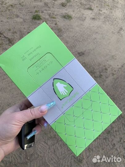 Перчатки нитриловые