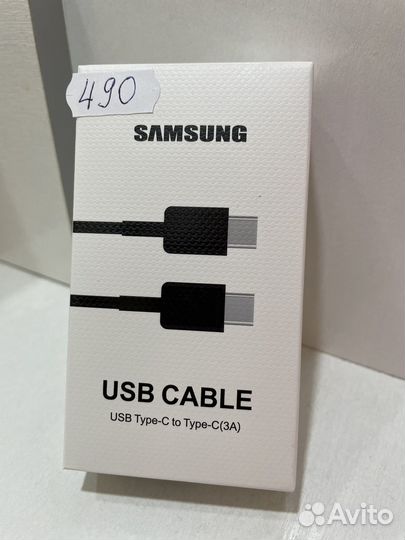 Кабель type c type c samsung новый