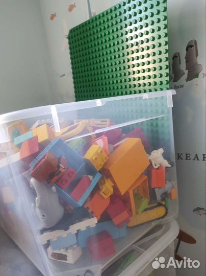 Lego дупло/lego duplо. Контейнер