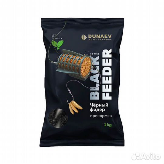 Прикормка dunaev black Series 1кг bream Фидер