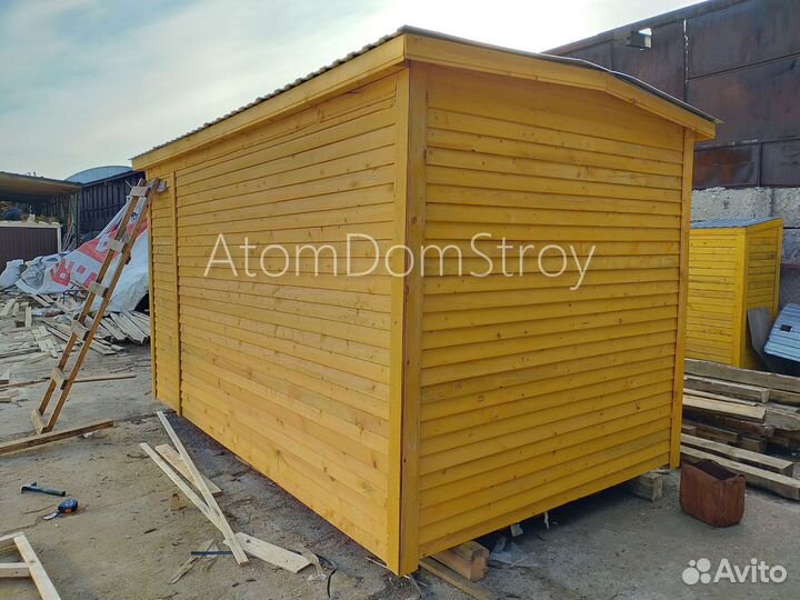 Деревянные бытовки с доставкой