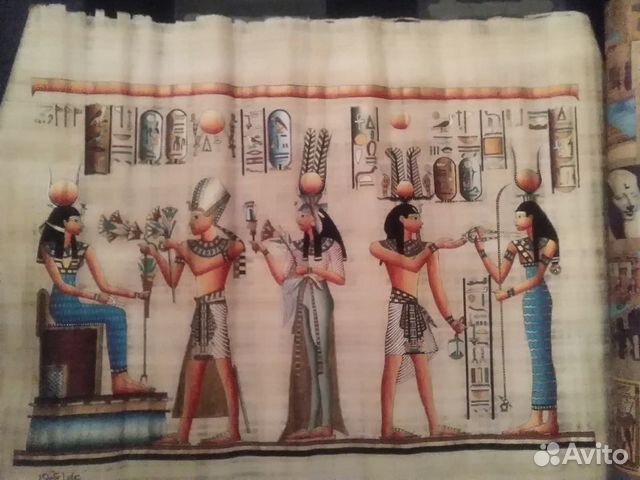 Папирус Египет ручная роспись