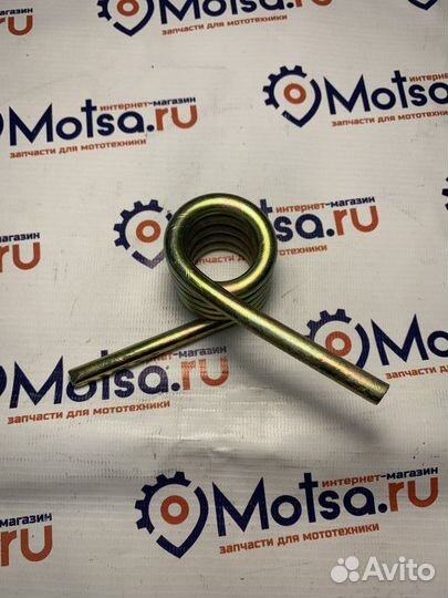 Пружина Буран катков короткая усиленная 8мм, права