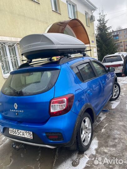 Автобокс Voyage 440л на Renault Sandero Stepway