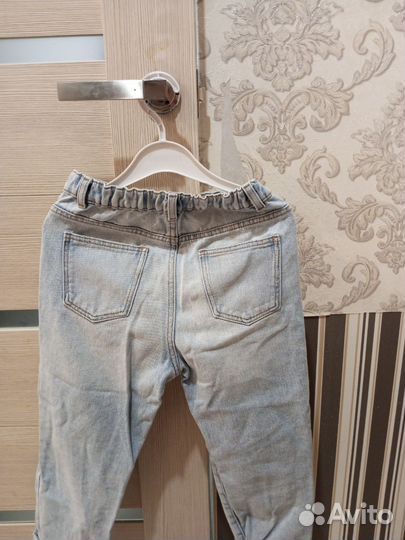 Джинсы zara для мальчика 116