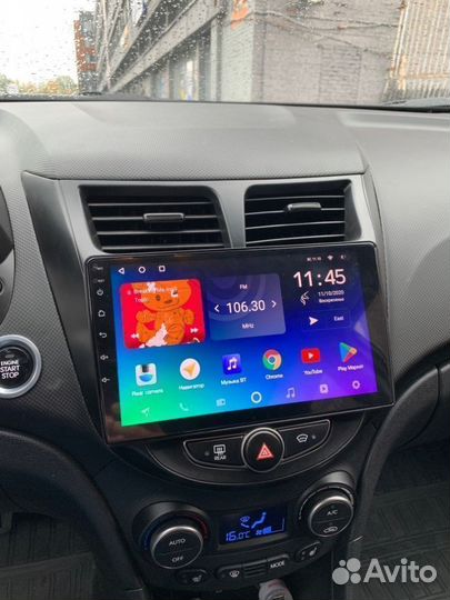 Магнитола Hyundai Solaris Teyes Spro plus