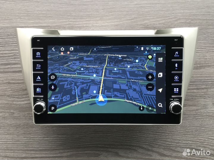 Магнитола Lexus RX330 + физические кнопки