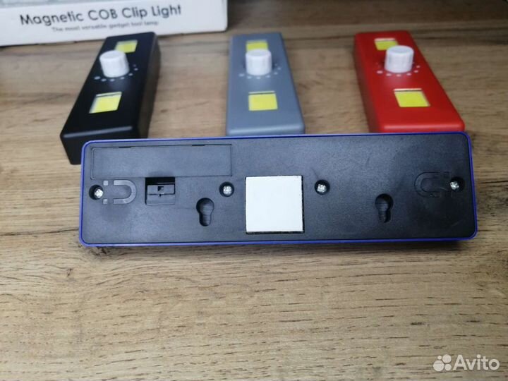 Светодиодный светильник, с магнитом и реостатом