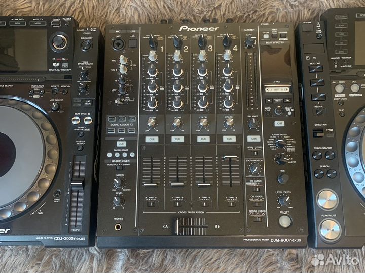 Pioneer cdj 2000 nexus и djm 900 nexus