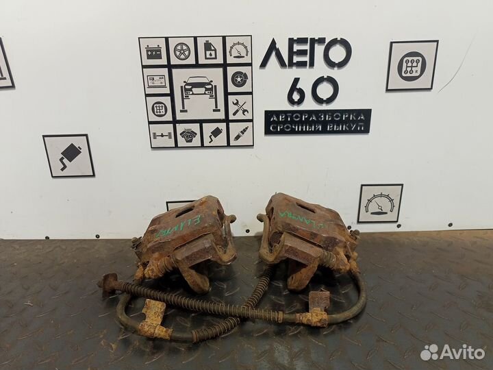 Суппорт тормозной передний для Hyundai Elantra