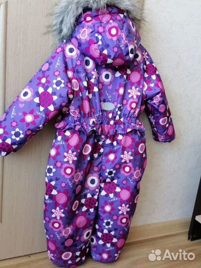 Зимний комбинезон для девочки 92