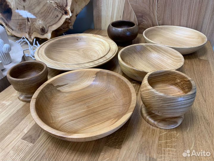 Кухонные Принадлежности из Массива Дерева