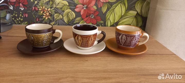 Набор кофейный керамика