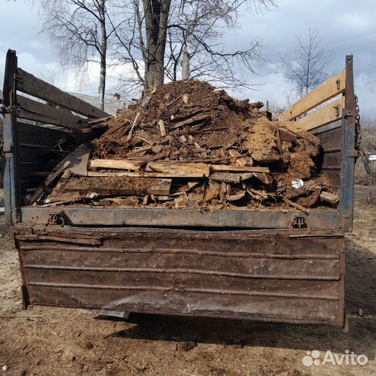 Очистка участка от кустарника, дерев,вывоз мусора