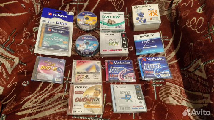 Mini DVD-R, DVD-RW, DVD-RAM 8 см 1,4 Gb 2,8 Gb
