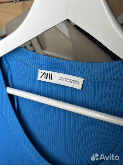 Платье zara s макси