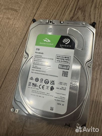 Жесткий диск 2Tb Seagate ST2000DM008