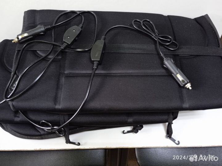 Авто накидка с подогревом 12в