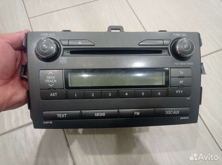 Магнитола toyota corolla 150 с