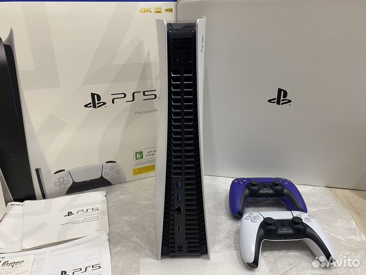 Sony PlayStation 5 рст с дисководом 2дж 550игр