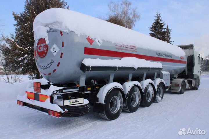 Полуприцеп газовоз GT7 ППЦТ-44, 2023
