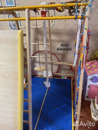 Шведская стенка деревянная бу