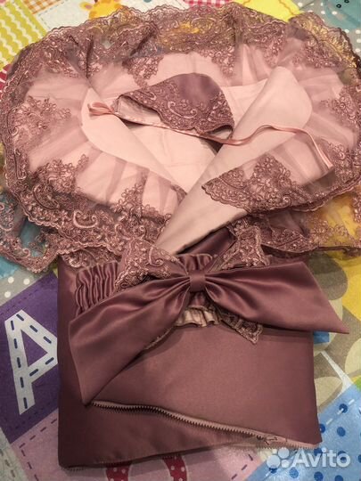 Конверт на выписку для девочки