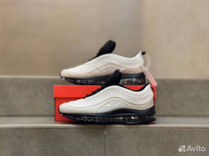 Nike air max 97 бежевые