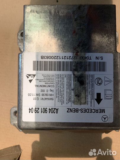 Блок SRS Mercedes GLK