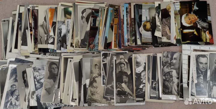 Открытки СССР актеры советского кино и театра