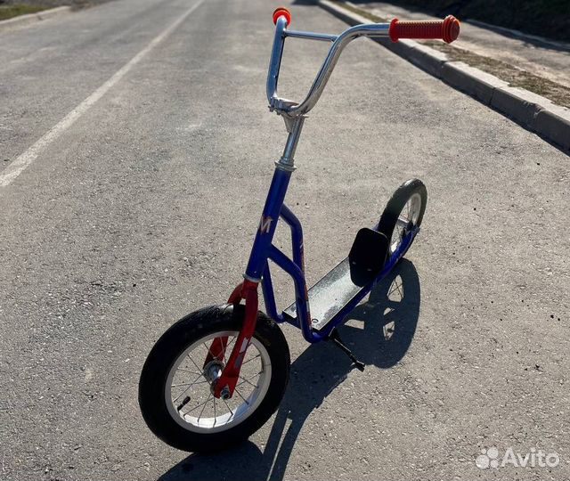 Самокат с надувными колесами