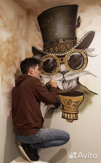 Граффити художник оформление