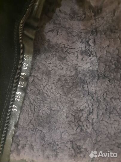 Сапоги женские зимние из натуральной замши