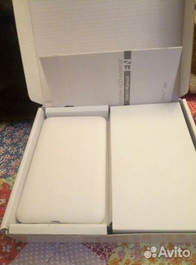 Внешний диск 750 гб новый