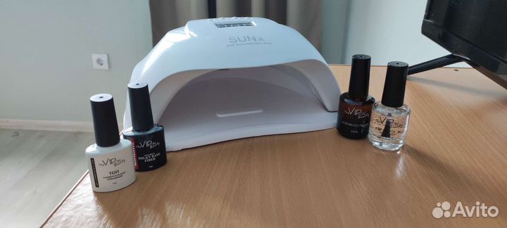 Led лампа для ногтей комплект