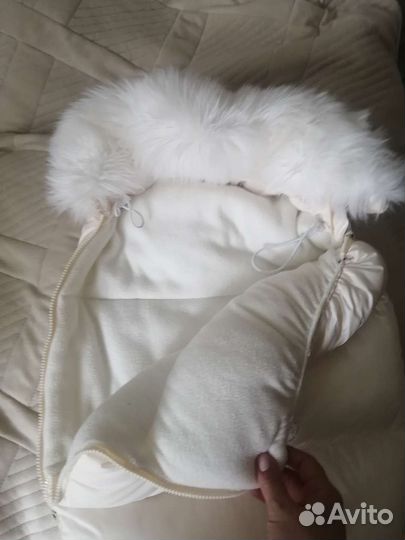 Зимний конверт на выписку