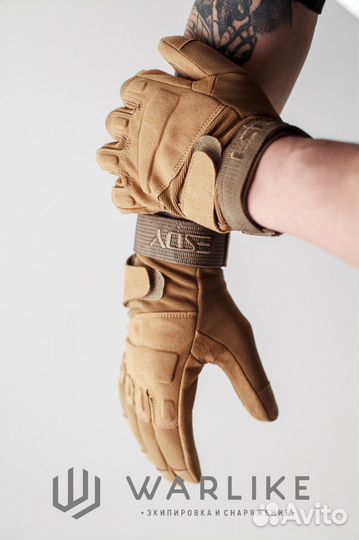 Тактические универсальные перчатки esdy хаки