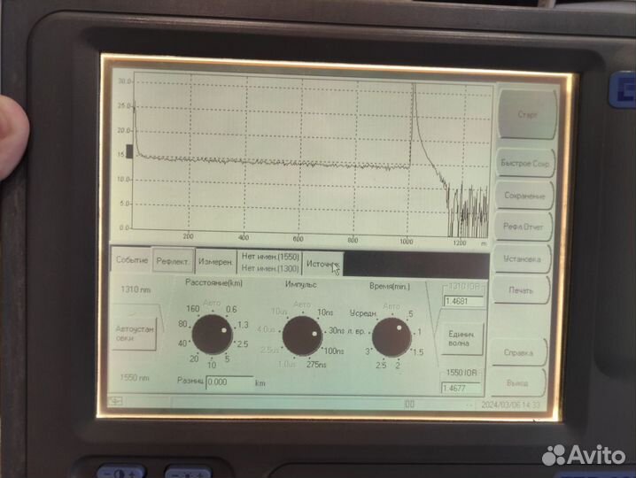 Рефлектометр оптический exfo FTB- 300