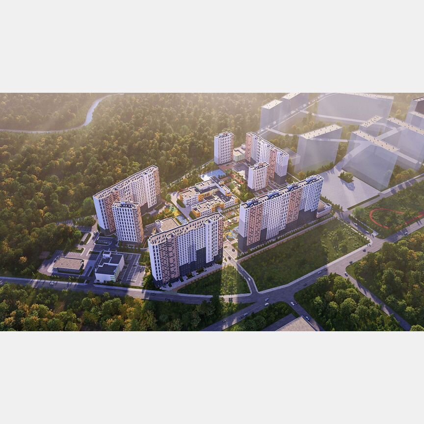 3-к. квартира, 63,7 м², 12/19 эт.
