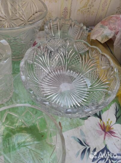 Ваза хрустальная СССР