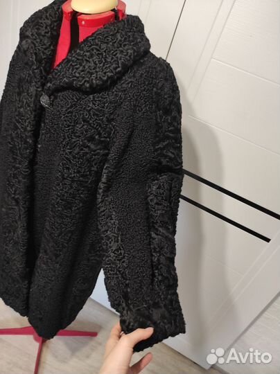 Шуба каракулевая бу 48-50