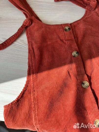 Комбинезон женский вельветовый