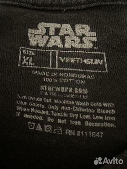 Футболка Star wars XL 100% cotton